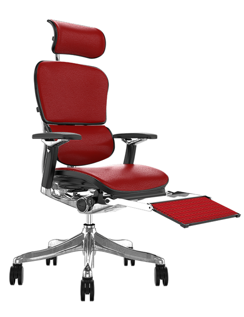 Ergohuman Office Chair with Leg Rest
